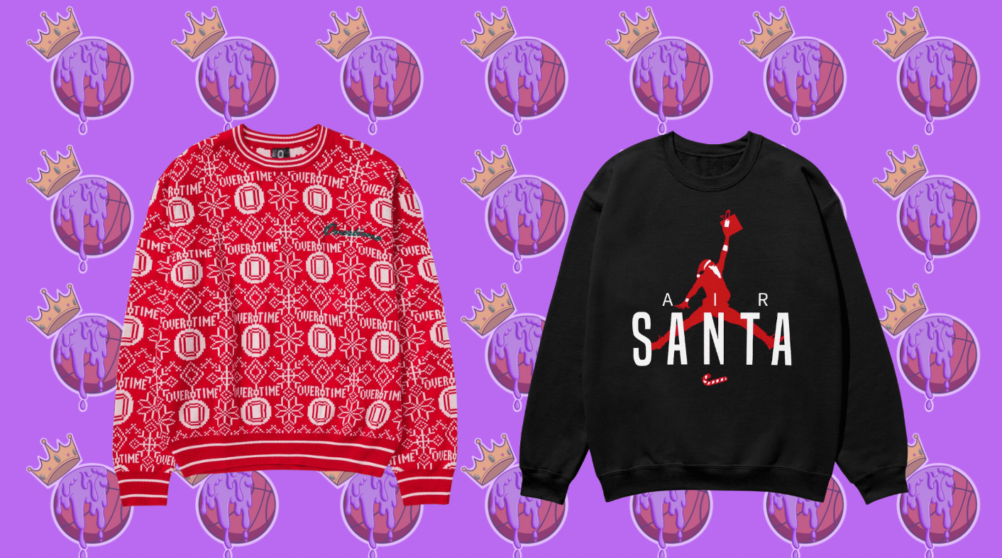 Basketball Christmas Sweaters Slam Jam