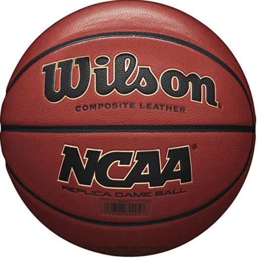 Wilson NCAA composite basketball outdoors