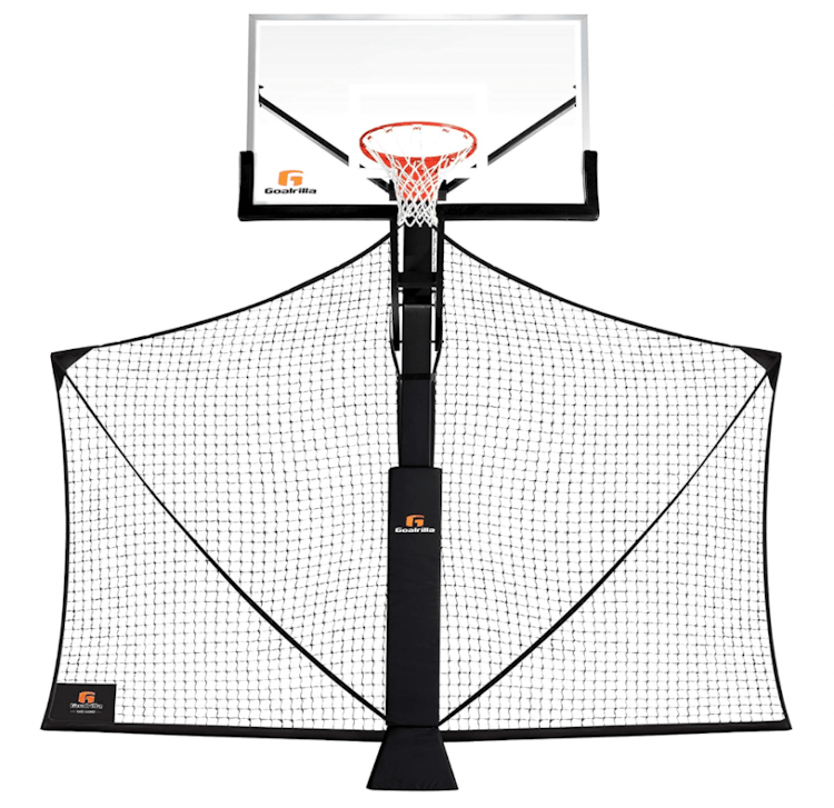 Basketball net stop