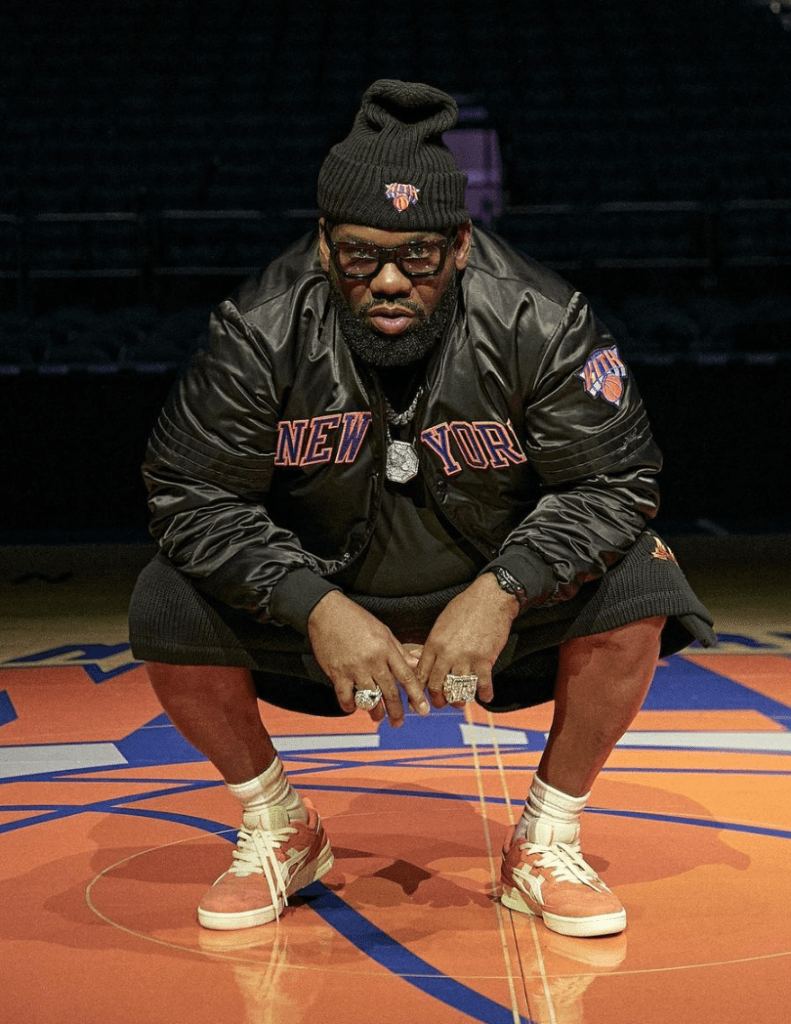New York Knicks City Edition Court designed by KITH Photo Gallery