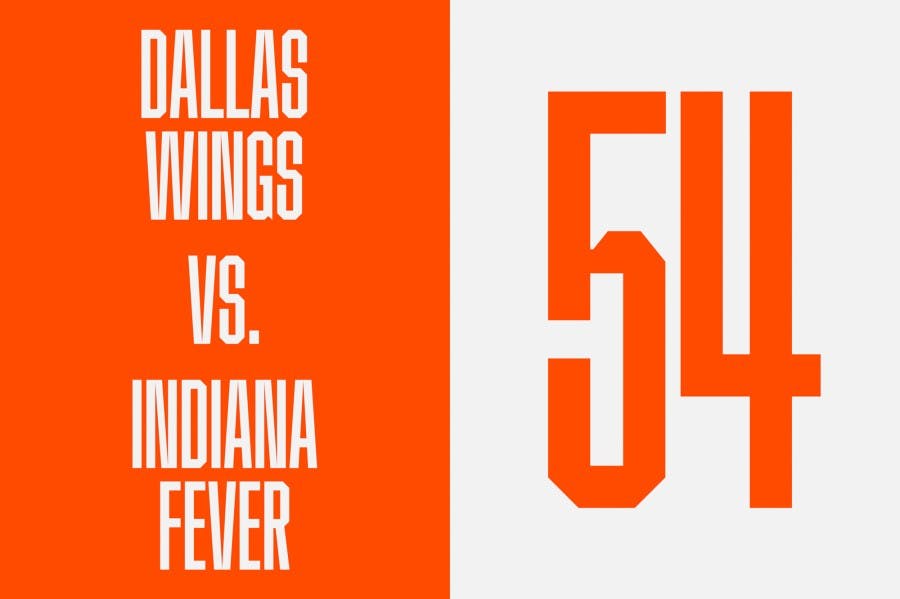 New typefaces from the WNBA's rebrand