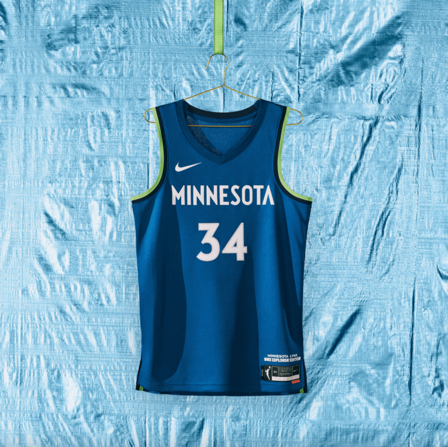 The New WNBA jerseys for the Minnesota Lynx
