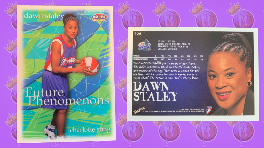 Dawn Staley WNBA trading card