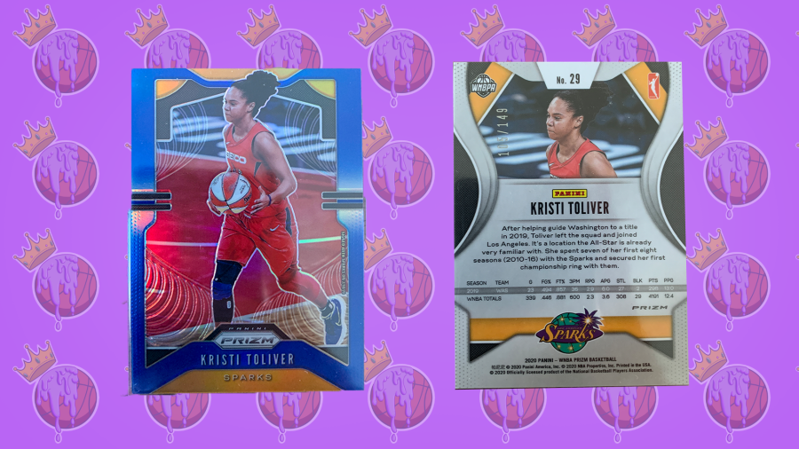 Kristi Toliver WNBA trading card
