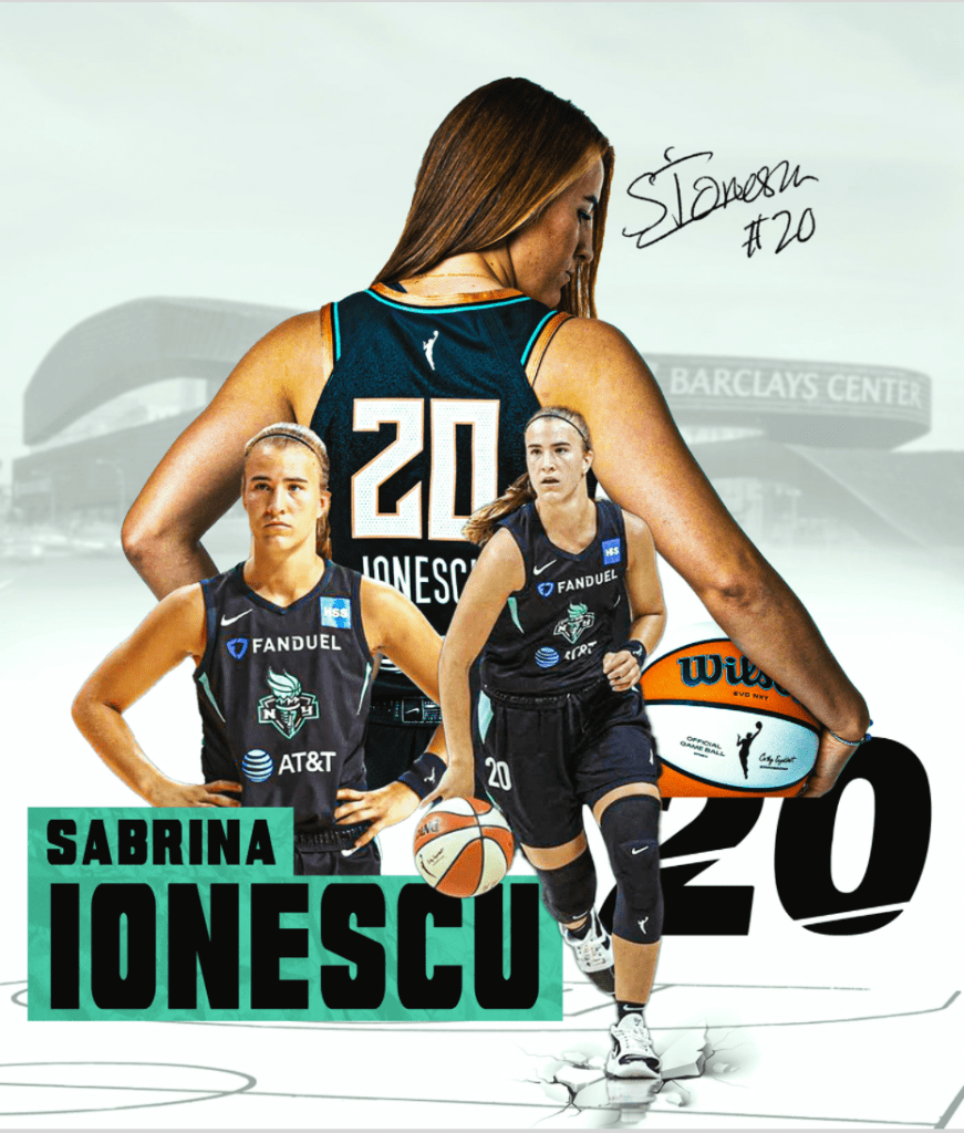 Sabrina Ionescu poster