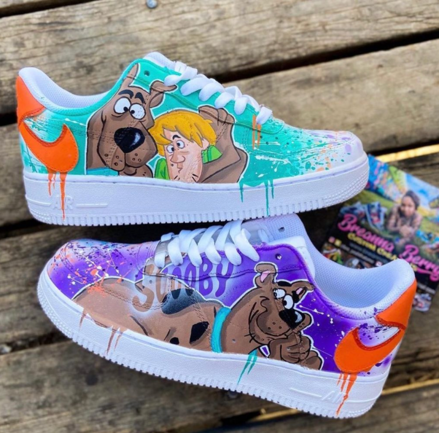Scooby Doo custom shoes