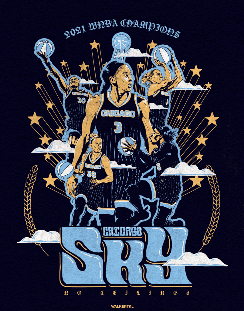 Chicago Sky poster