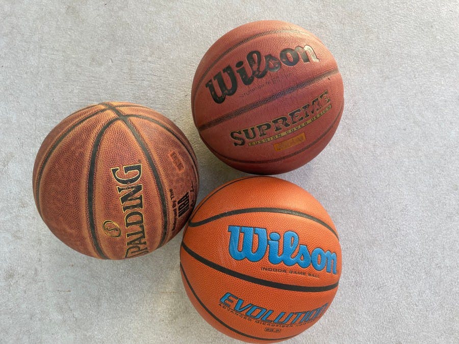 Wilson Evolution ball compared to other balls