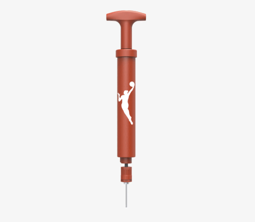 A branded basketball pump is a fun basketball Valentine's gift