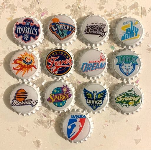 WNBA magnets are a fun Valentines present