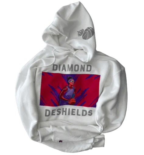 A Diamond DeShields sweatshirt