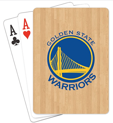 Playing cards featuring NBA teams