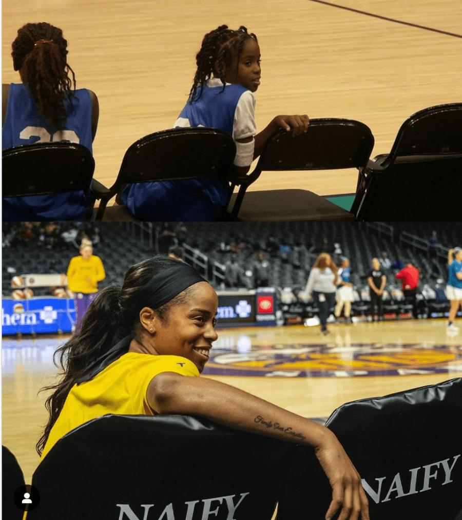 Jordin Canada came home to play for the LA Sparks