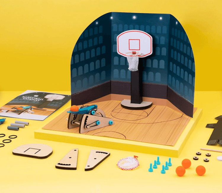 KiwiCo basketball catapult game crate gift