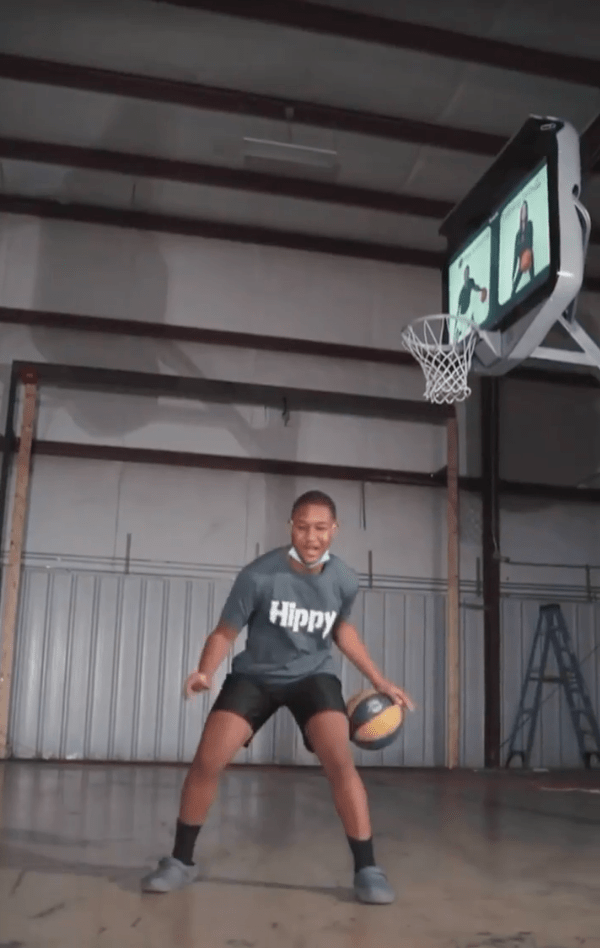 Huupe smart basketball hoop gift for kids