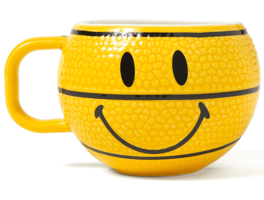 Smiley basketball mug