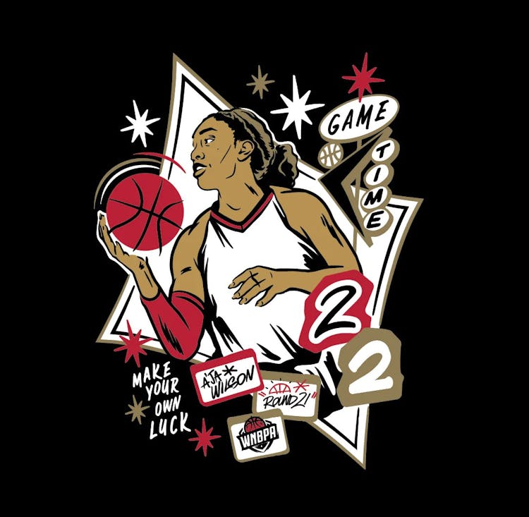 Round21 2023 Playoff Drop WNBA Tees Are a Win