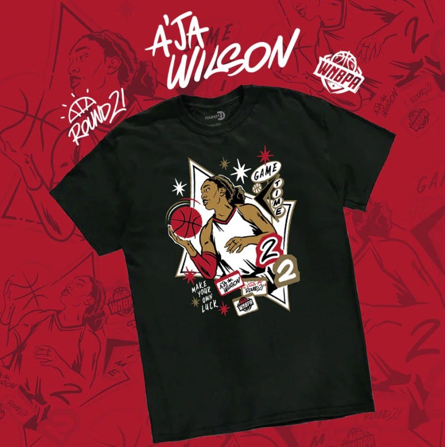 A'ja Wilson t-shirt