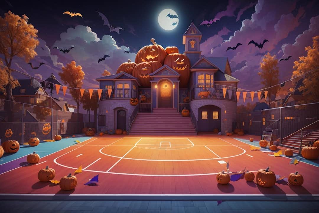 Fun Halloween Basketball Drills