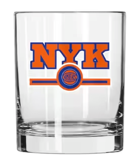 New York Knicks beer glass
