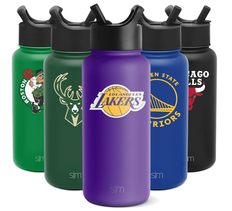 NBA water bottles