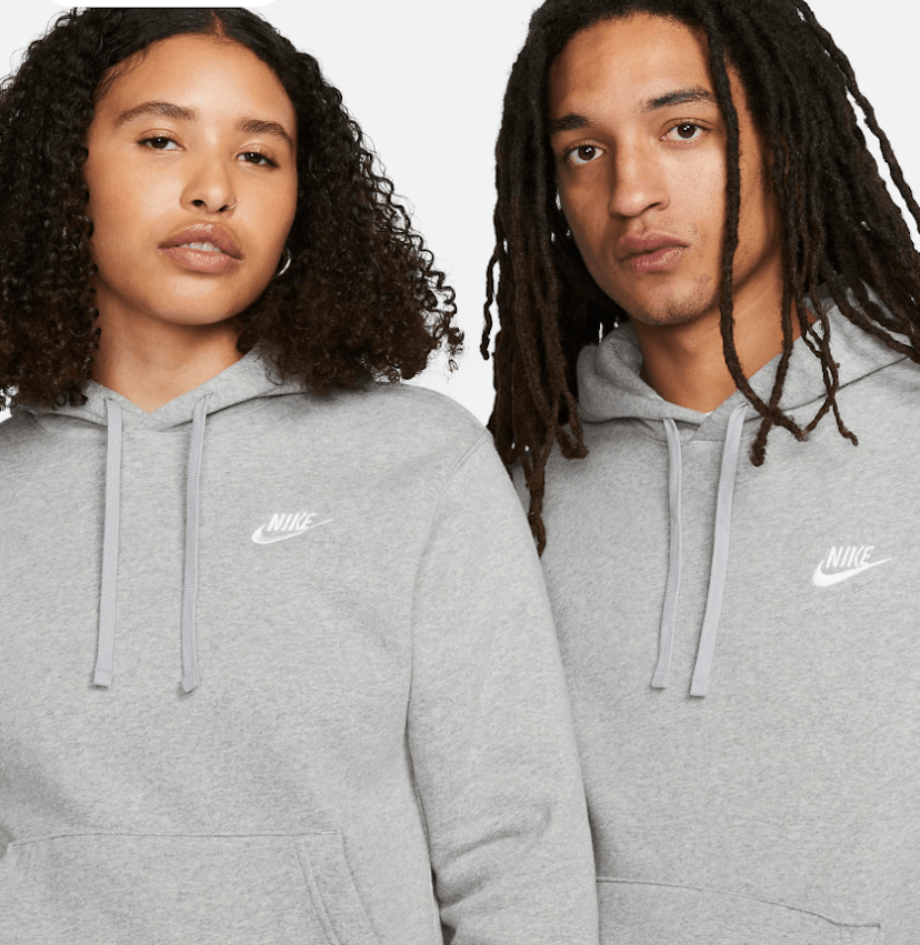Nike club fleece hoodies