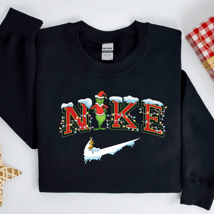Nike Grinch Winter Sweatshirt