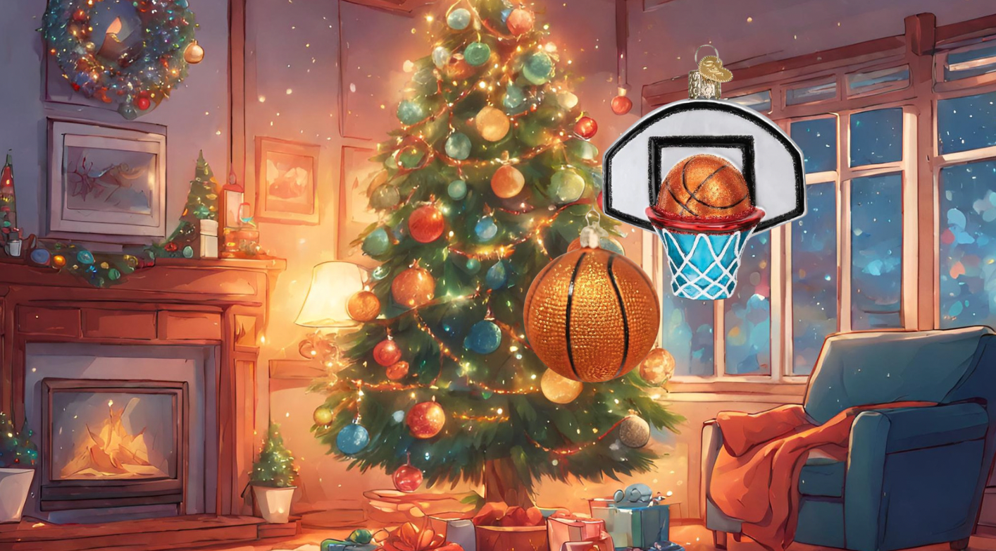Basketball Christmas Ornaments for Swishmas Magic