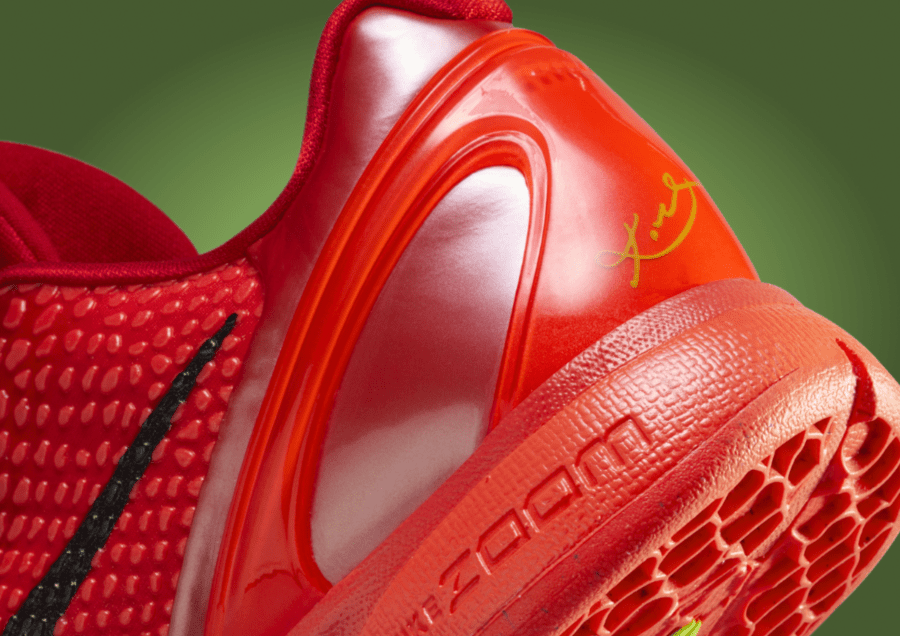 Nike Kobe 6 Protro Reverse Grinch sole