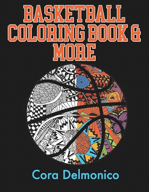 Basketball coloring book
