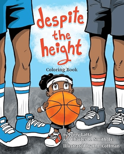 Coloring book by WNBA player