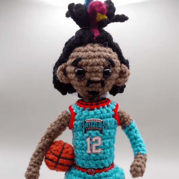 Ja Morant crochet doll